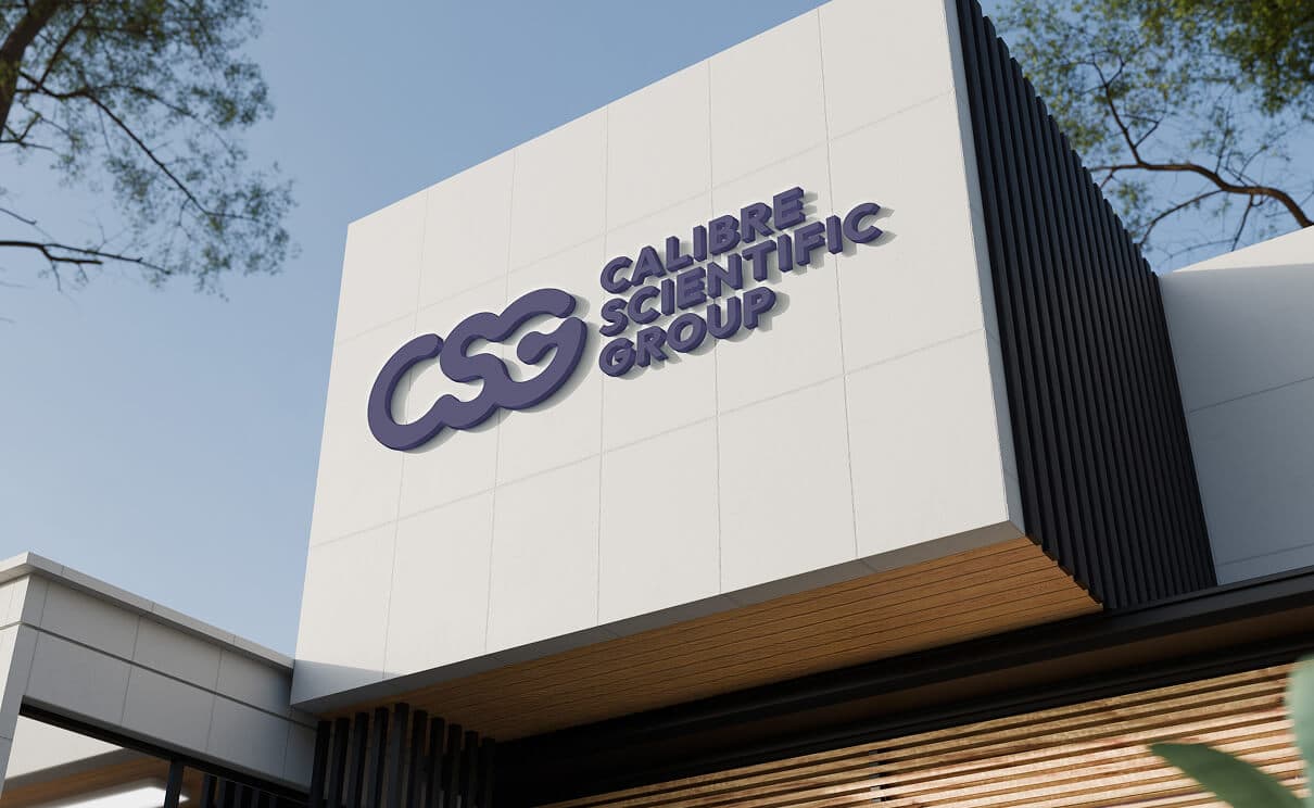 Calibre Scientific Group building logo